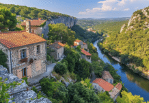 Les trésors cachés de l’Ardèche révélés par la webcam Ardèche en direct