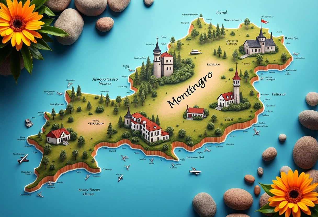 D couverte Des Merveilles Du Mont n gro Via Sa Carte Bretagne Info