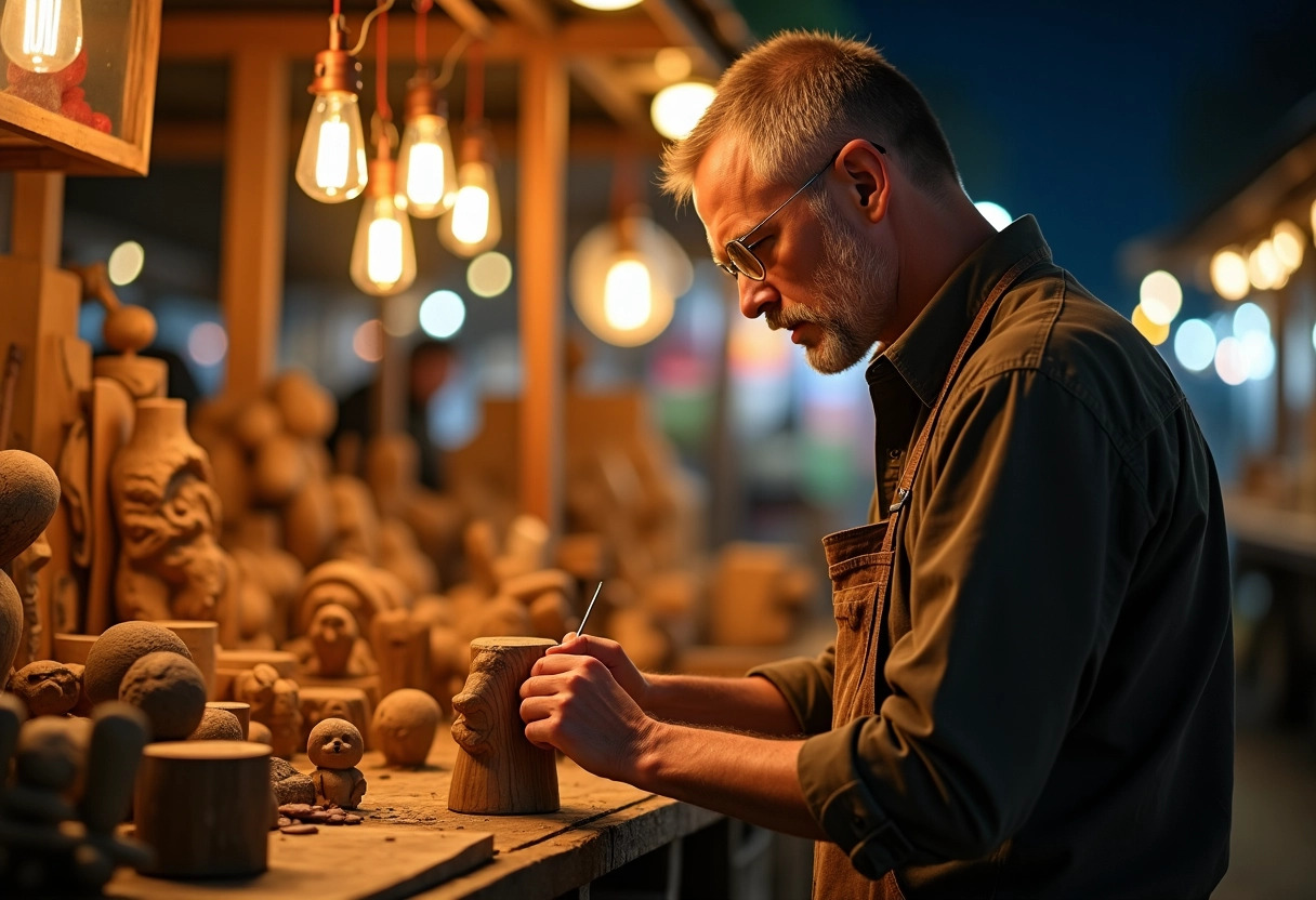 artisan marché nocturne