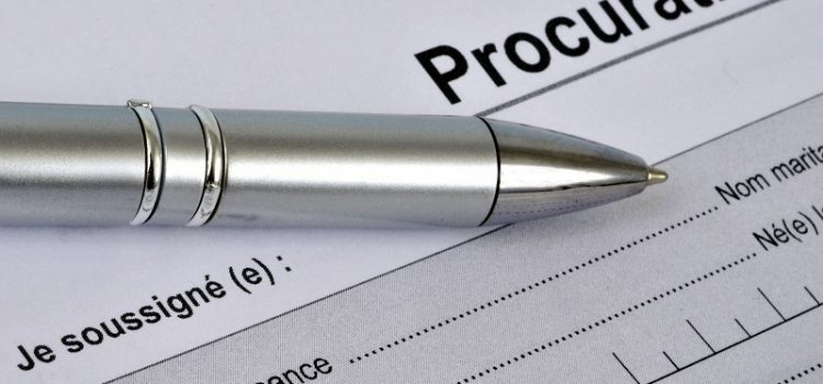 Comment faire une procuration pour une vente immobilière ?