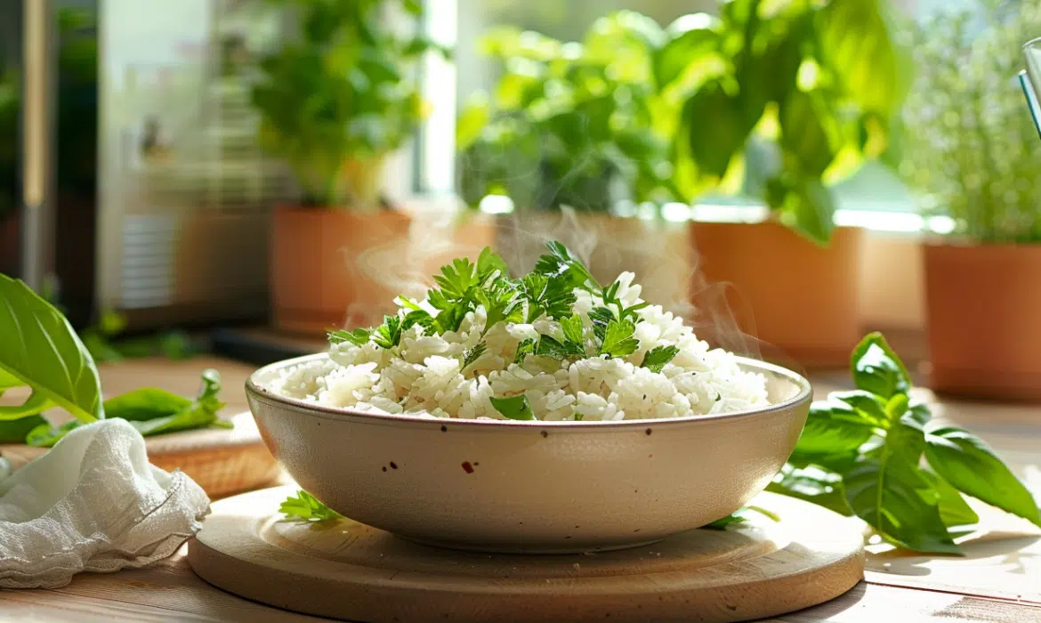 La magie du micro-ondes : riz parfumé en quelques minutes