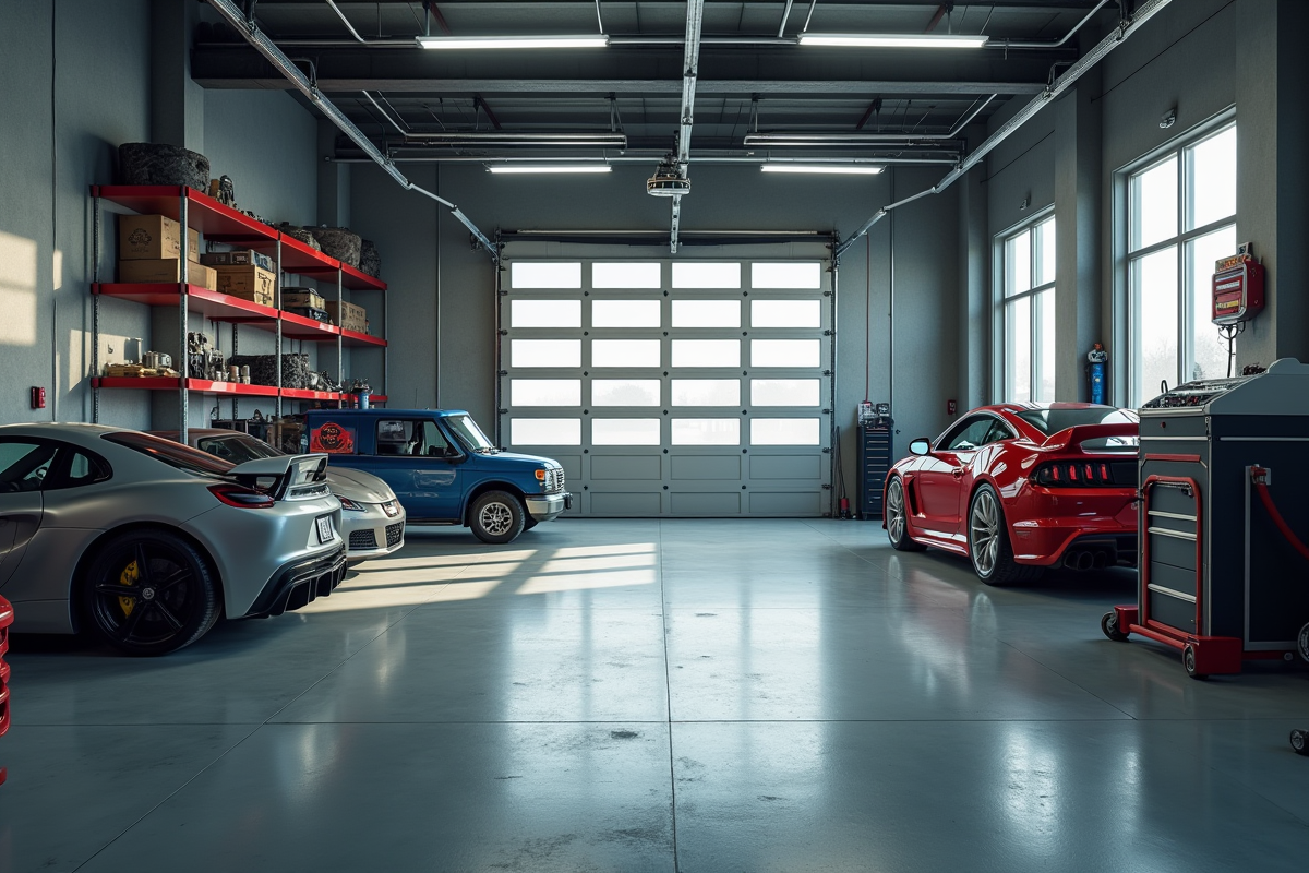 garage résine