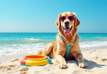 Les accessoires incontournables pour un chien à la plage