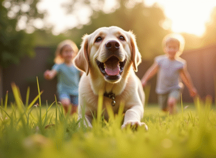 Le labrador américain et les enfants : une relation spéciale