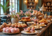 L’art de la pâtisserie française au Pouchkine café