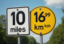 Conversion des unités de mesure : le cas des 10 miles en km
