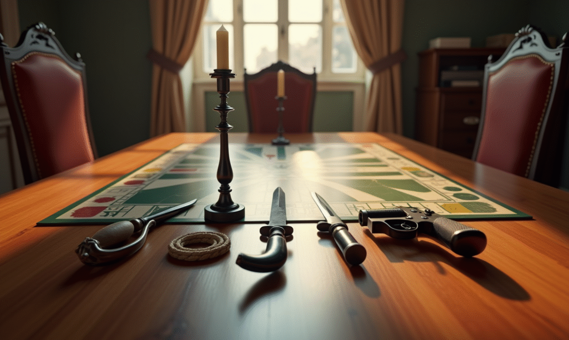 Top 5 des armes Cluedo les plus utilisées et pourquoi