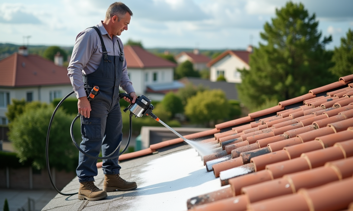 Hydrofugation de toiture : quel tarif pour 100 m² en 2025 ?